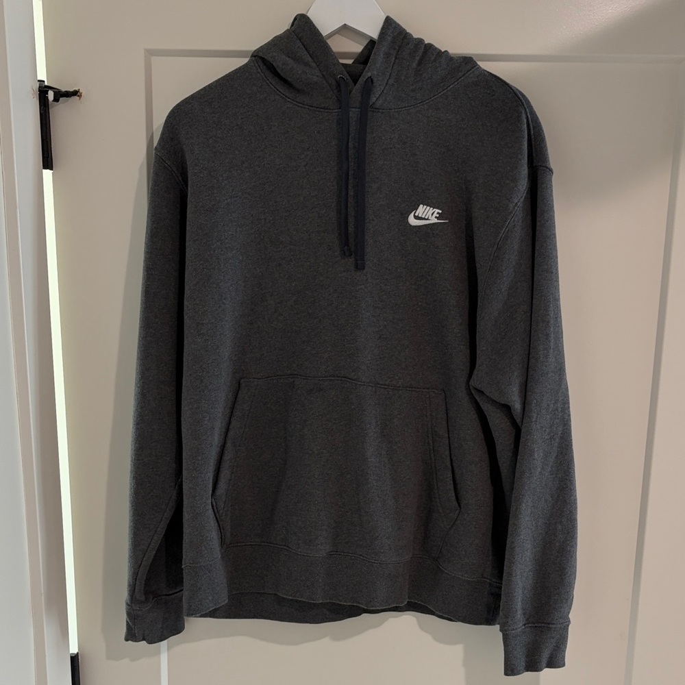 Nike Men's Charcoal Hoodie